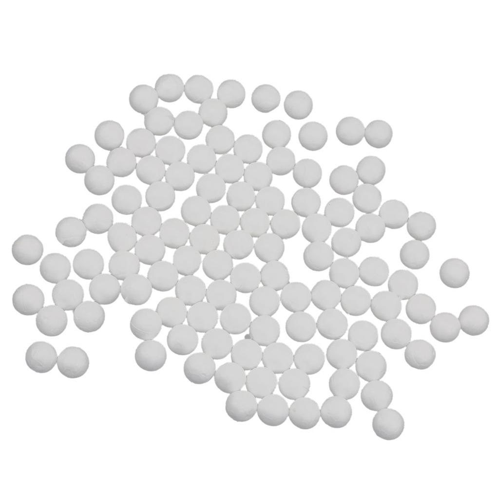 4x100pcs White Modelling Craft Polystyrene Foam Balls  15mm