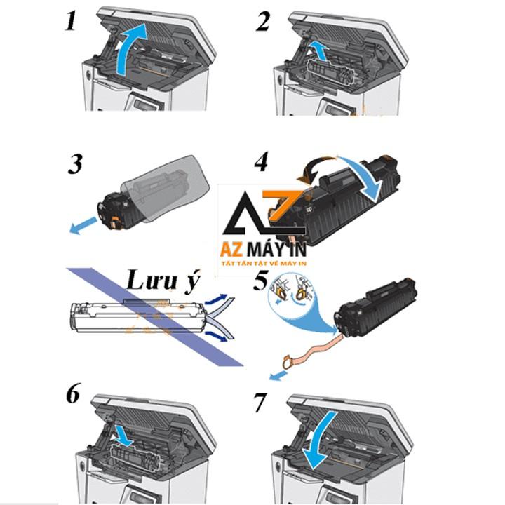 Hộp mực 79A  Dùng cho máy in Hp M12A, M12W, M26A, M26W bản in đậm đẹp