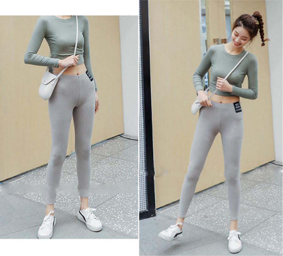 Quần legging Cạp Chun Hot Hit, Chất Umi Contton Cực Đẹp