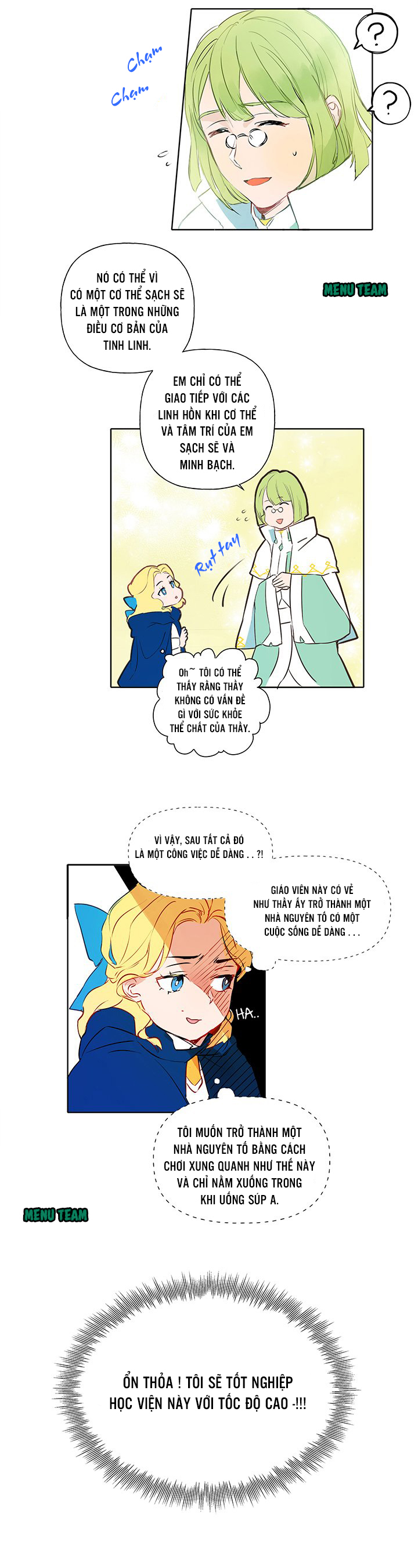 nhà nguyên tố tóc vàng chapter 3 17