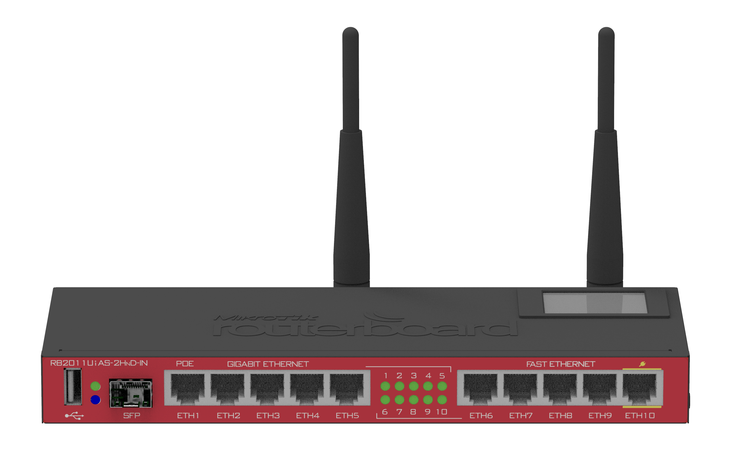 Cân bằng tải RouterBOARD Mikrotik RB2011UiAS-2HnD-IN - Hàng chính hãng