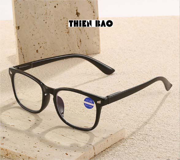 Kính lão thị, viễn thị, kính đọc sách Nam nữ thể thao toàn viền KT024 hàng đẹp loại I chuẩn độ nét căng rõ chữ, bản lề lò xo