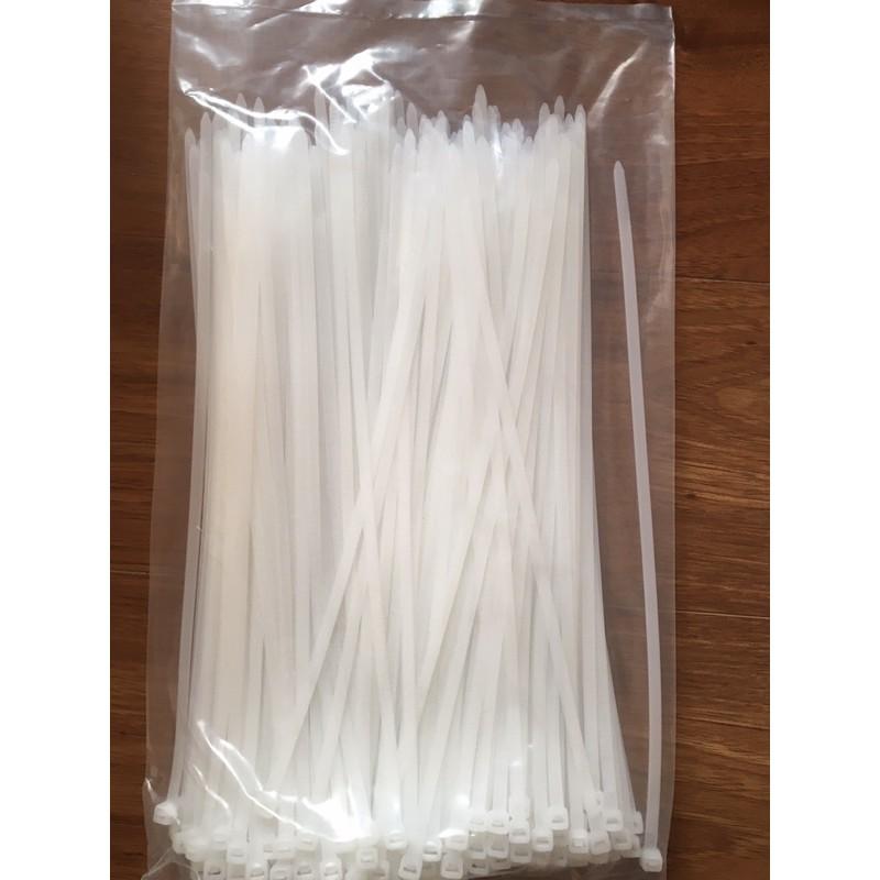 Túi 250 sợi dây rút nhựa, dây thít, Lạt nhựa 30cm