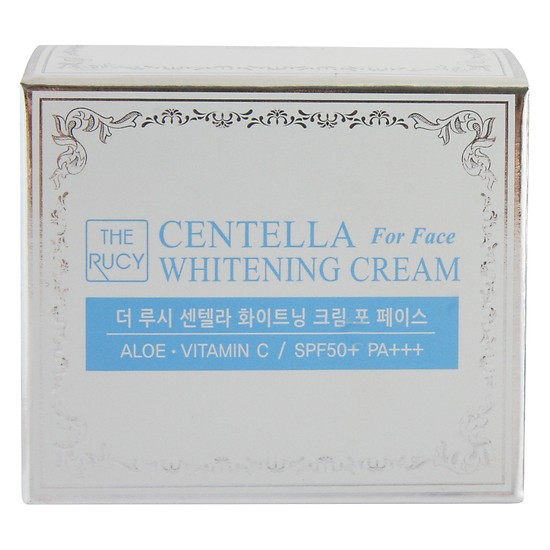 Kem Dưỡng Trắng Da Mặt The Rucy Centella Whitening Cream For Face SPF50+ PA+++ (50ml)