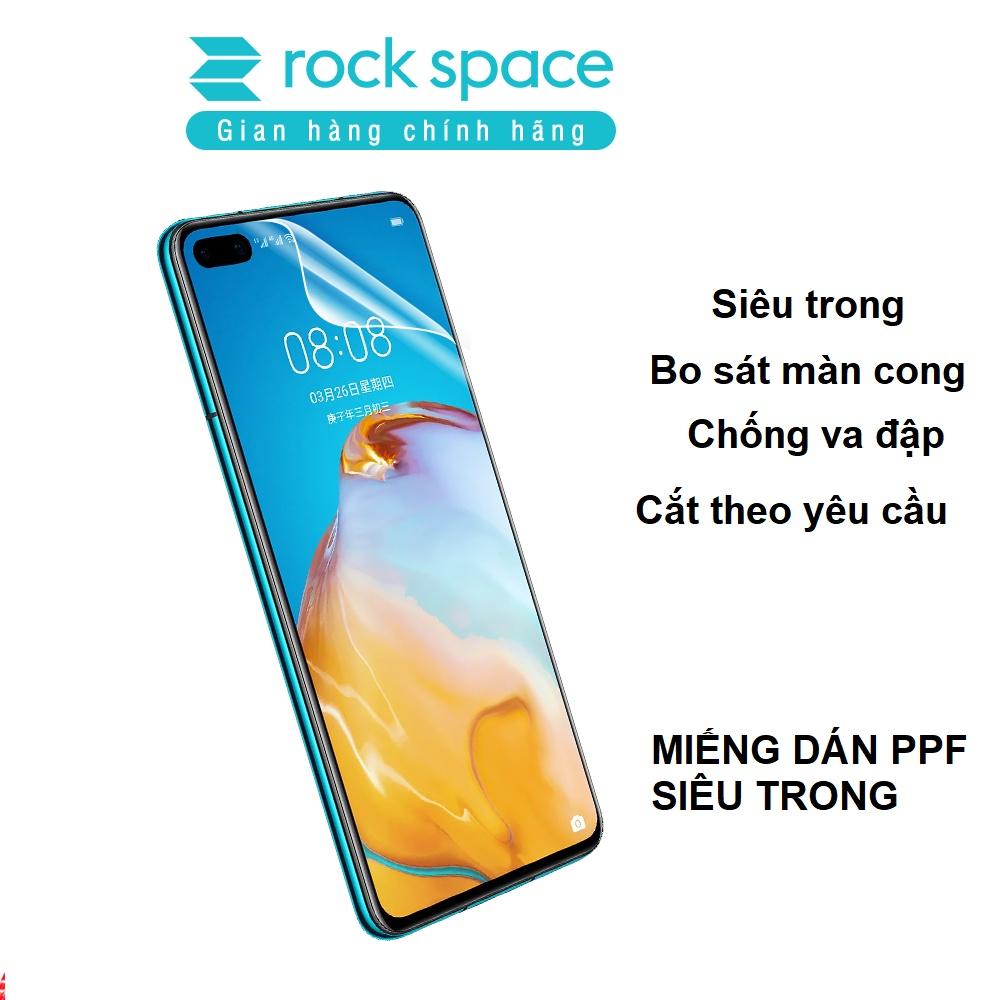 Kính cường lực PPF dẻo Rockspace dành cho iphone và mọi dòng điện thoại - dán mặt trước, mặt sau,full viền - Hàng chính hãng