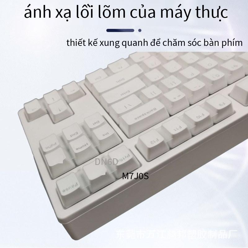 Phong cách mới nhất phù hợp với màng bàn phím ikbc C87 máy tính để bàn cơ máy tính xách tay Vỏ bảo vệ bàn phím cơ TPU chống bụi