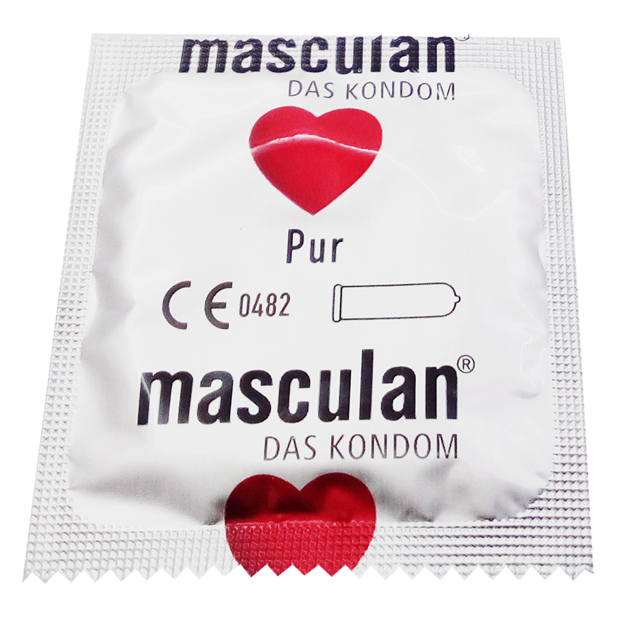 Bao Cao Su Masculan Das Kondom Pur (10 Cái / Hộp)