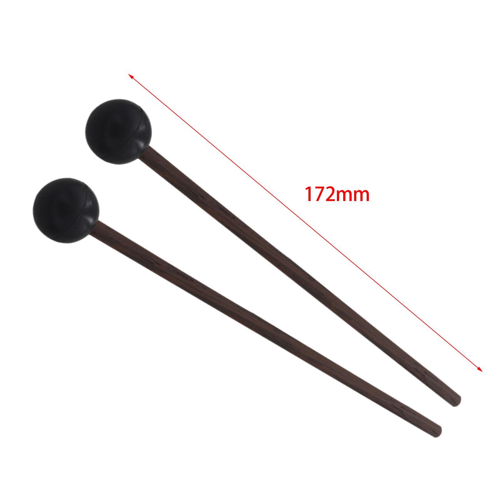 2Pcs Wooden Drum Mallets ,Xylophone Mallet Accessory for Beginners Birthday Gifts