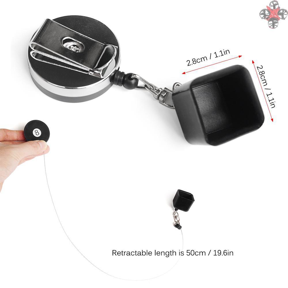 TOP Cue Chalk Clip Snooker Billiards Chalk Holder Retractable Chalk Holder Pool Cue Chalk Case with Clip