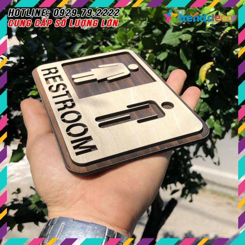 Bảng restroom