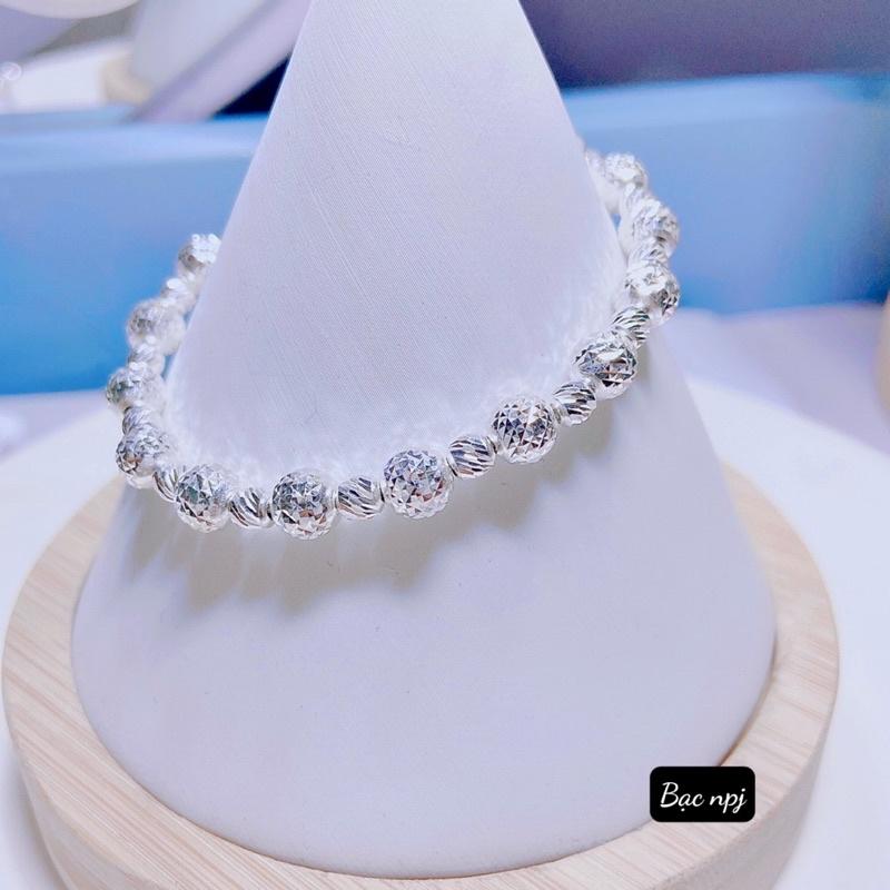 Lắc tay Bi Phay xinh, Vòng tay nữ Bạc Ta - bạc Npj