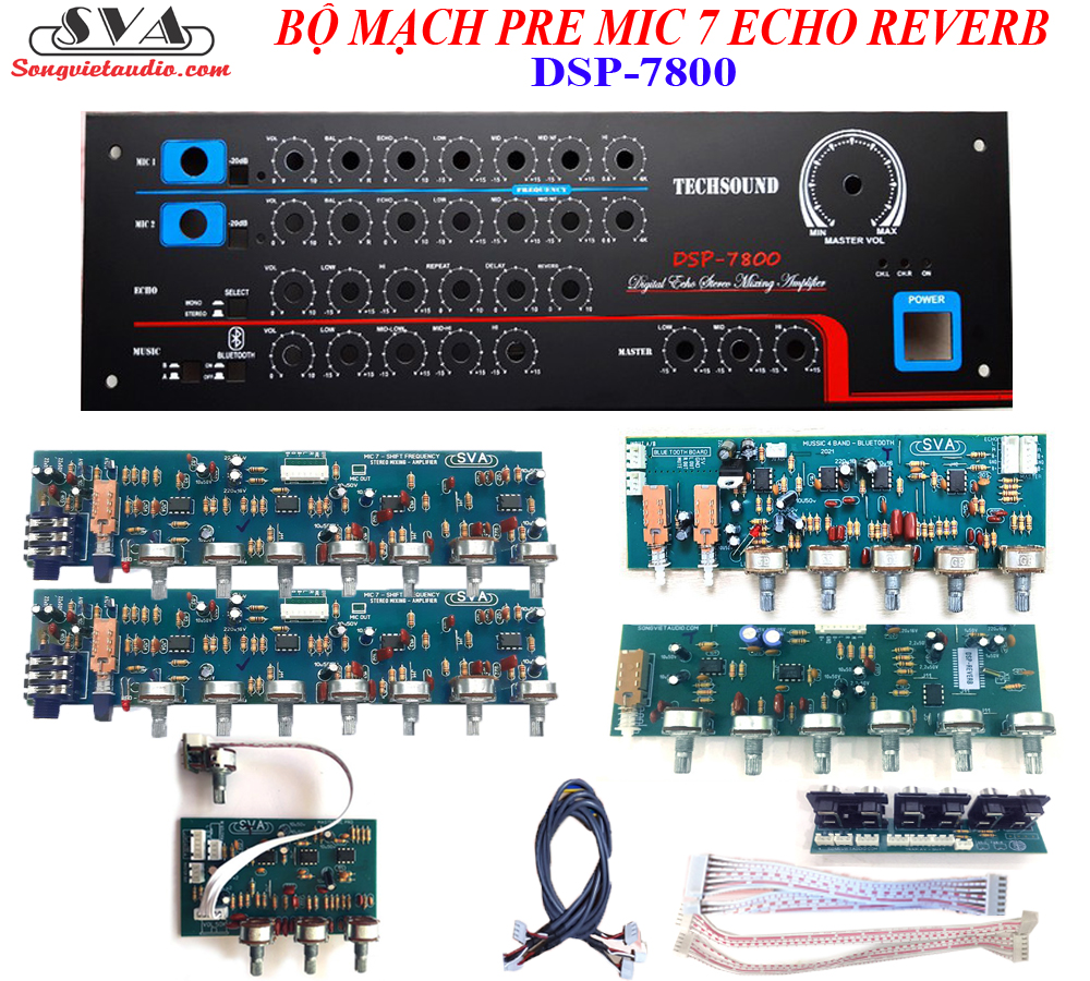 BỘ MẠCH PRE AMPLI DSP-7800