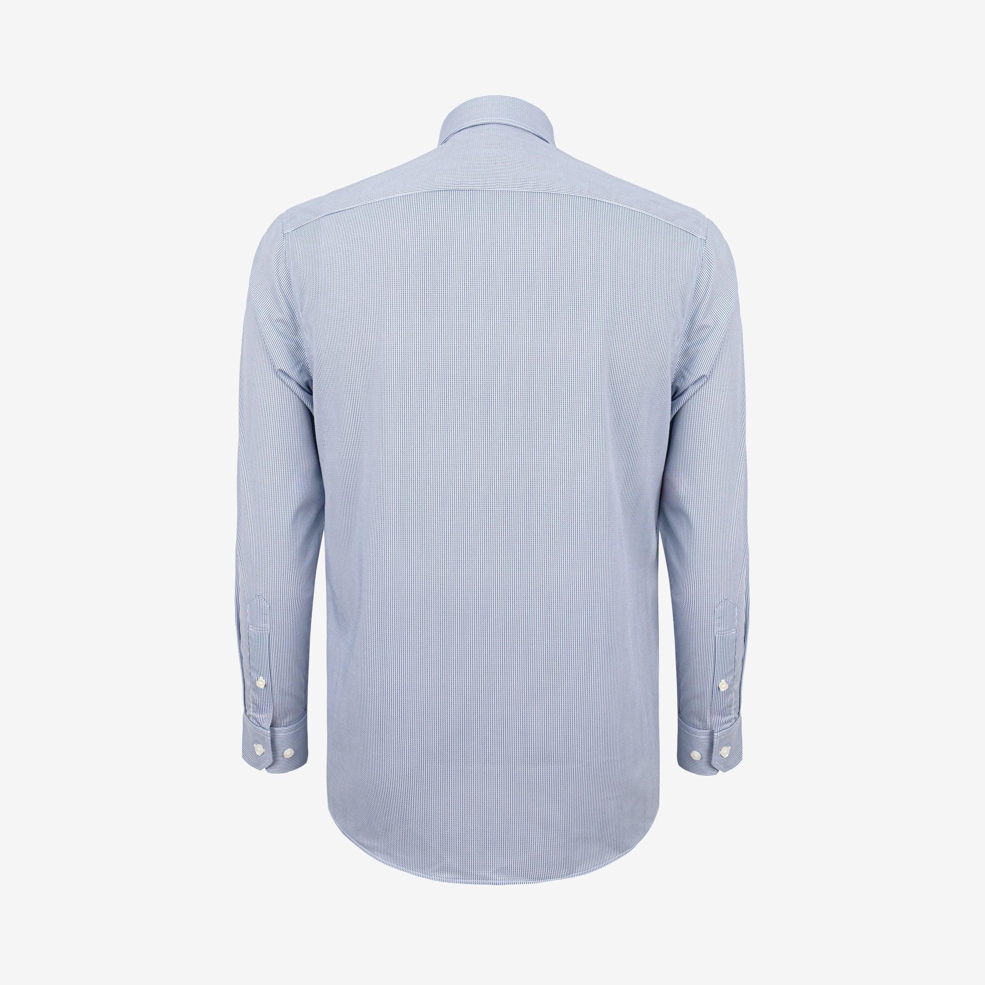 Áo sơ mi nam KHATOCO Tailor Fit dài tay A1MD568T1-CNSC823-2709-D