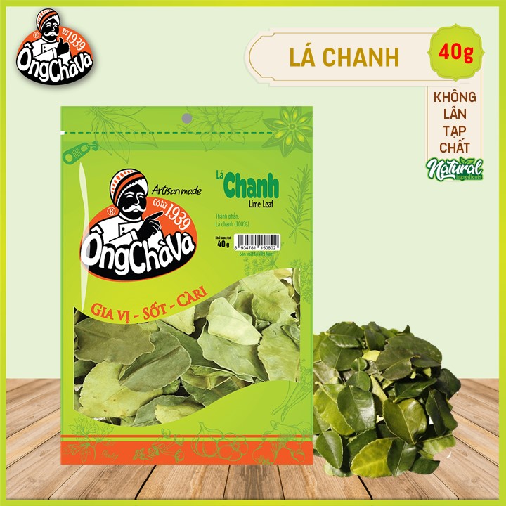 Lá Chanh Ông Chà Và 40g (Lime Leaf)