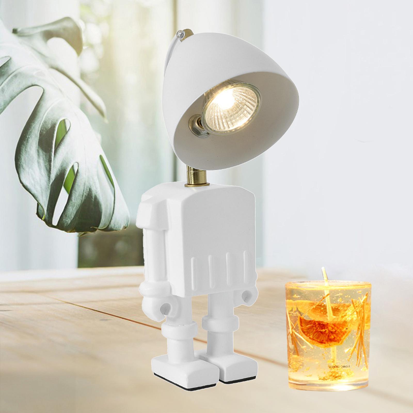 Electric Candle Warmer Robot Ornaments Wax Burner Melter for Scented Candles Wedding