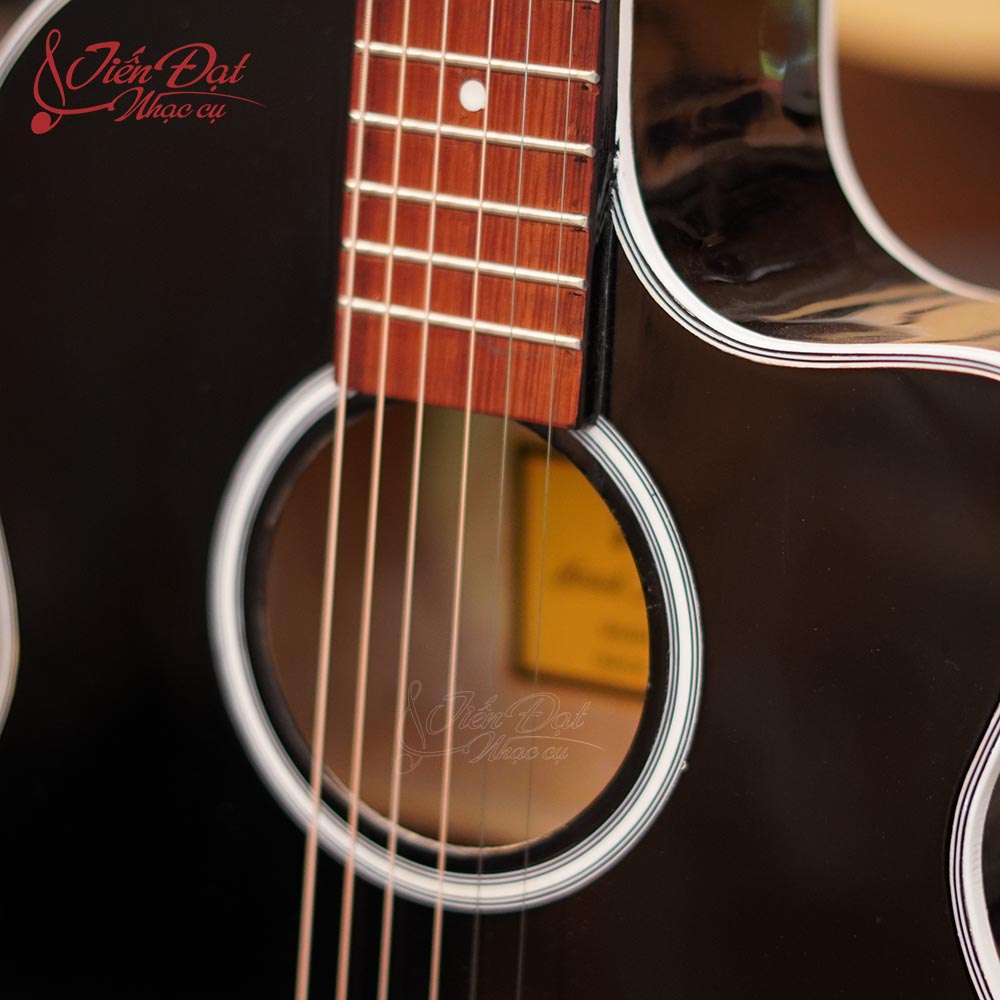 Đàn Guitar Acoustic Việt Nam GA-12EL Mặt Gỗ Thông Nguyên Tấm Cao Cấp