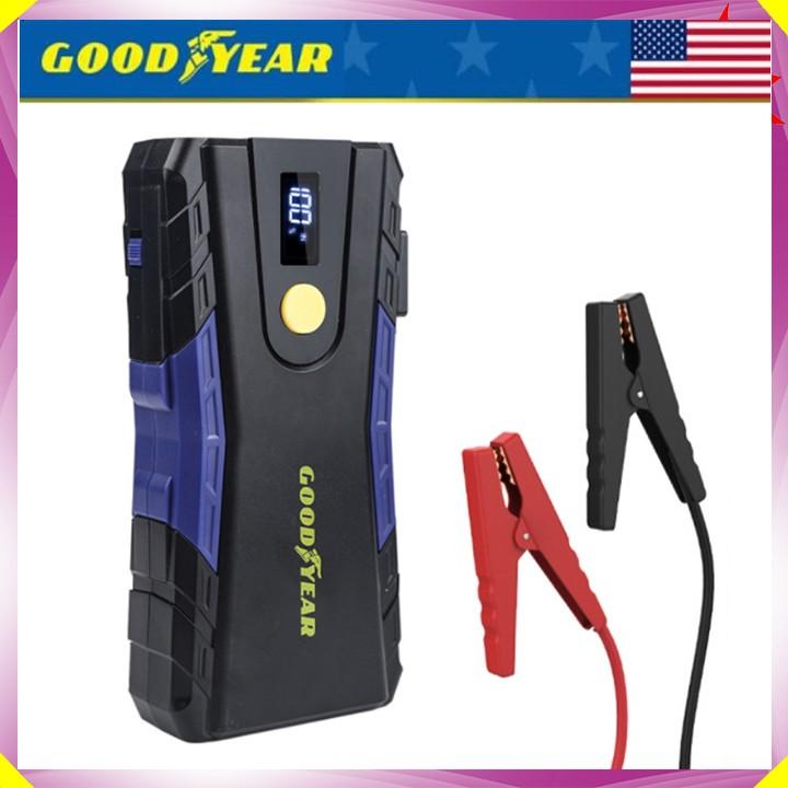 Bộ Sạc Bình Ắc Quy Ô Tô Kiêm Pin Sạc Dự Phòng Goodyear GY-5229 (12000mAh) - HÀNG NHẬP KHẨU