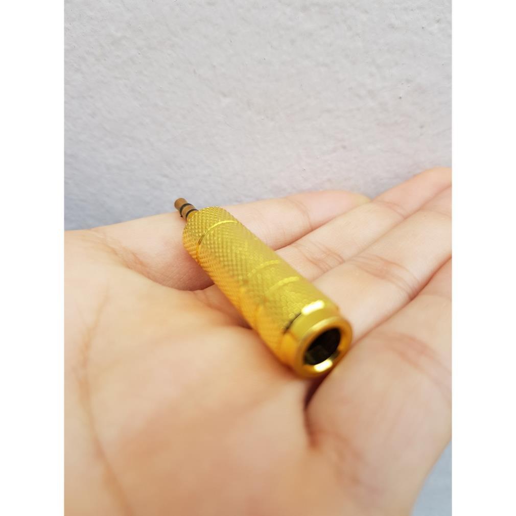 Jack chuyển đầu 6.5mm sang 3.5mm & 3.5mm sang 6.5mm | Jack chuyển đổi Guitar |