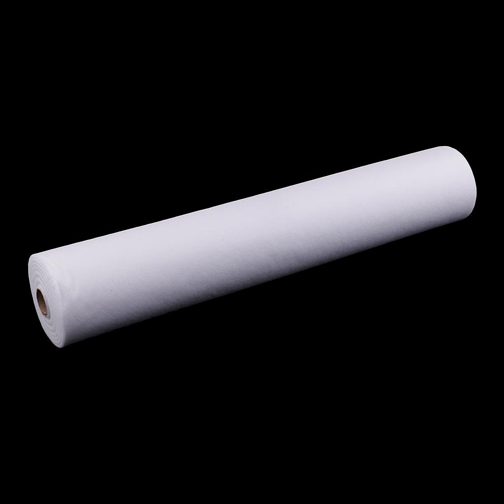 100 Disposable Bed Sheets Waxing Table Cover Roll For Salon SPA Makeup White