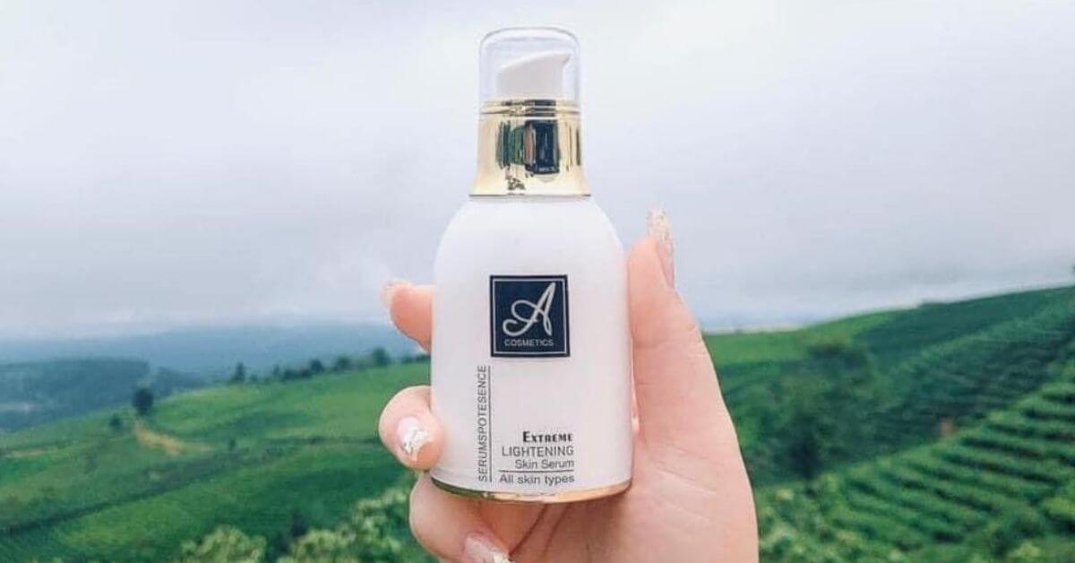 SERUM SPOT ESENCE DƯỠNG ẨM TRẮNG DA VÀ NGĂN NGỪA LÃO HÓA DA A COSMETICS