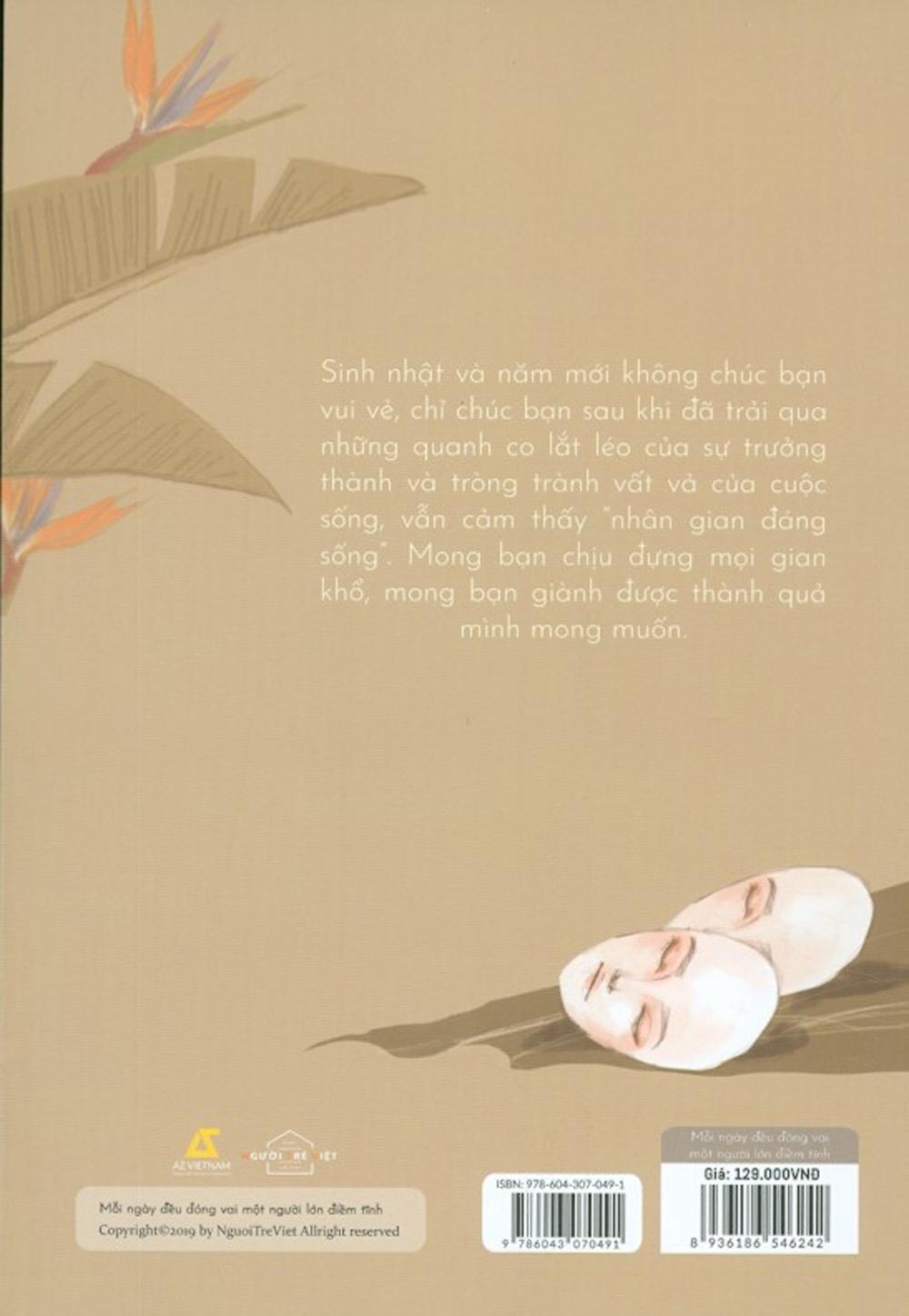 Mỗi Ngày Đều Đóng Vai Một Người Lớn Điềm Tĩnh