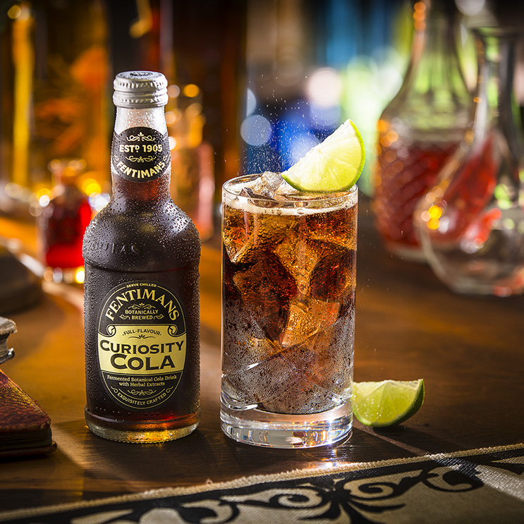 Fentimans Tonic Curiosity Cola Nước Thảo Mộc Có Ga Vị Cola Anh Quốc Lốc 4 chai x 275ml