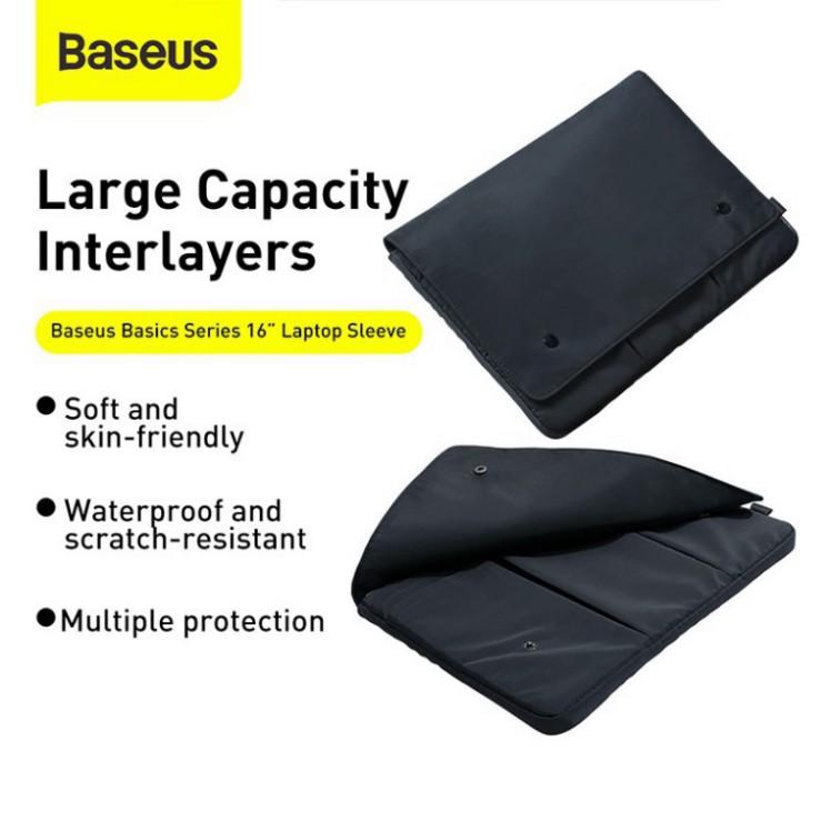 Túi chống sốc, chống thấm nhỏ gọn Baseus Basics Series 13 - 16 inches dùng cho Tablet/ Macbook/ Laptop- Hàng chính hãng.