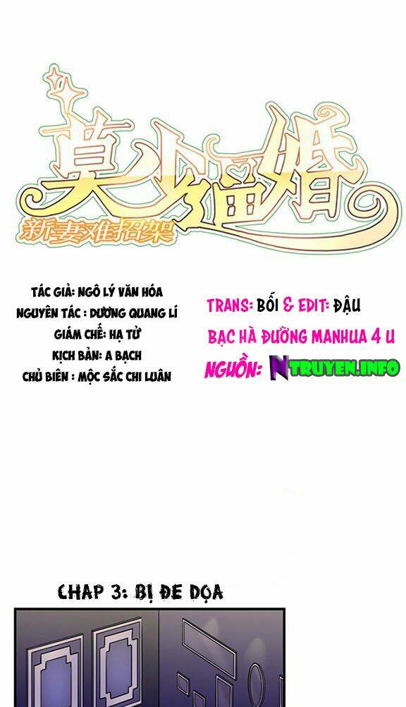 mạc thiếu bức hôn: vợ mới khó chống đỡ chapter 3 1