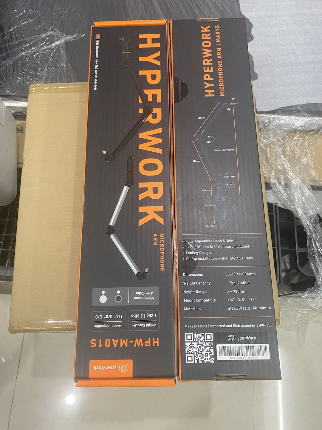 Giá đỡ Microphone HyperWork MA01S - Hàng Chính Hãng