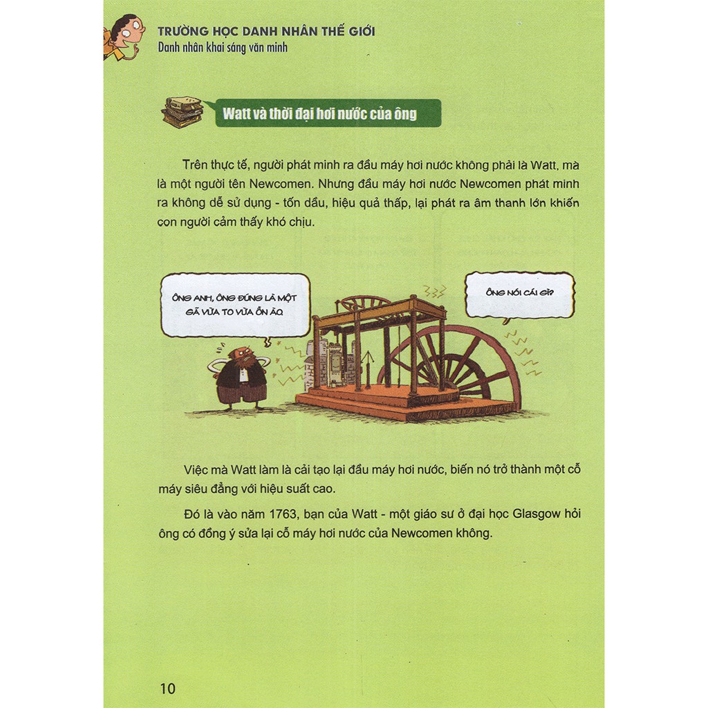 Sách- Trường Học Danh Nhân Thế Giới - Danh Nhân Khai Sáng Văn Minh