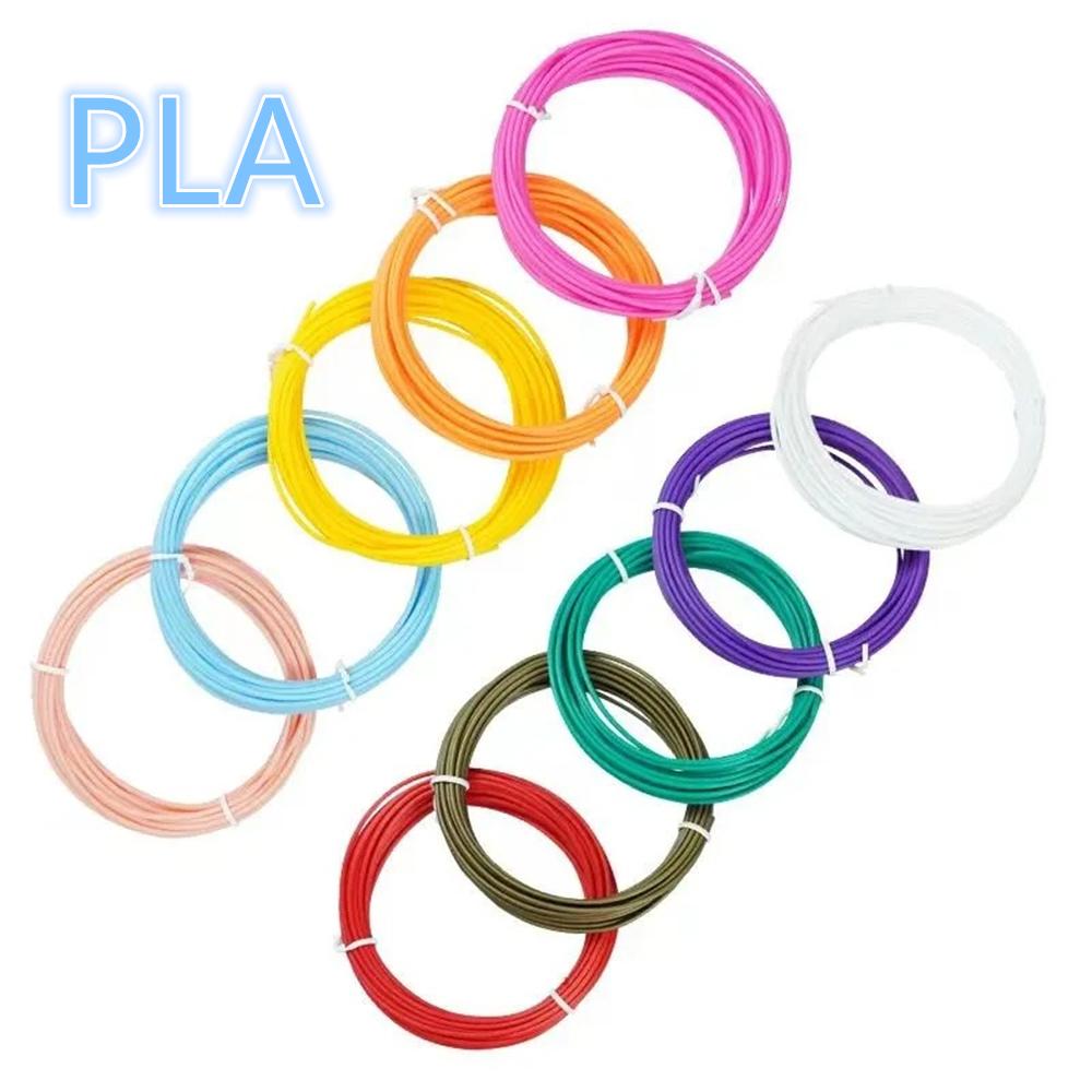 PLA Màu Không Mùi Nhựa An Toàn 3D Bút Dây Tóc Đường Kính 1.75Mm Cho 3D Bút In Trẻ Em Sinh Nhật Sáng Tạo quà Tặng Giáng Sinh