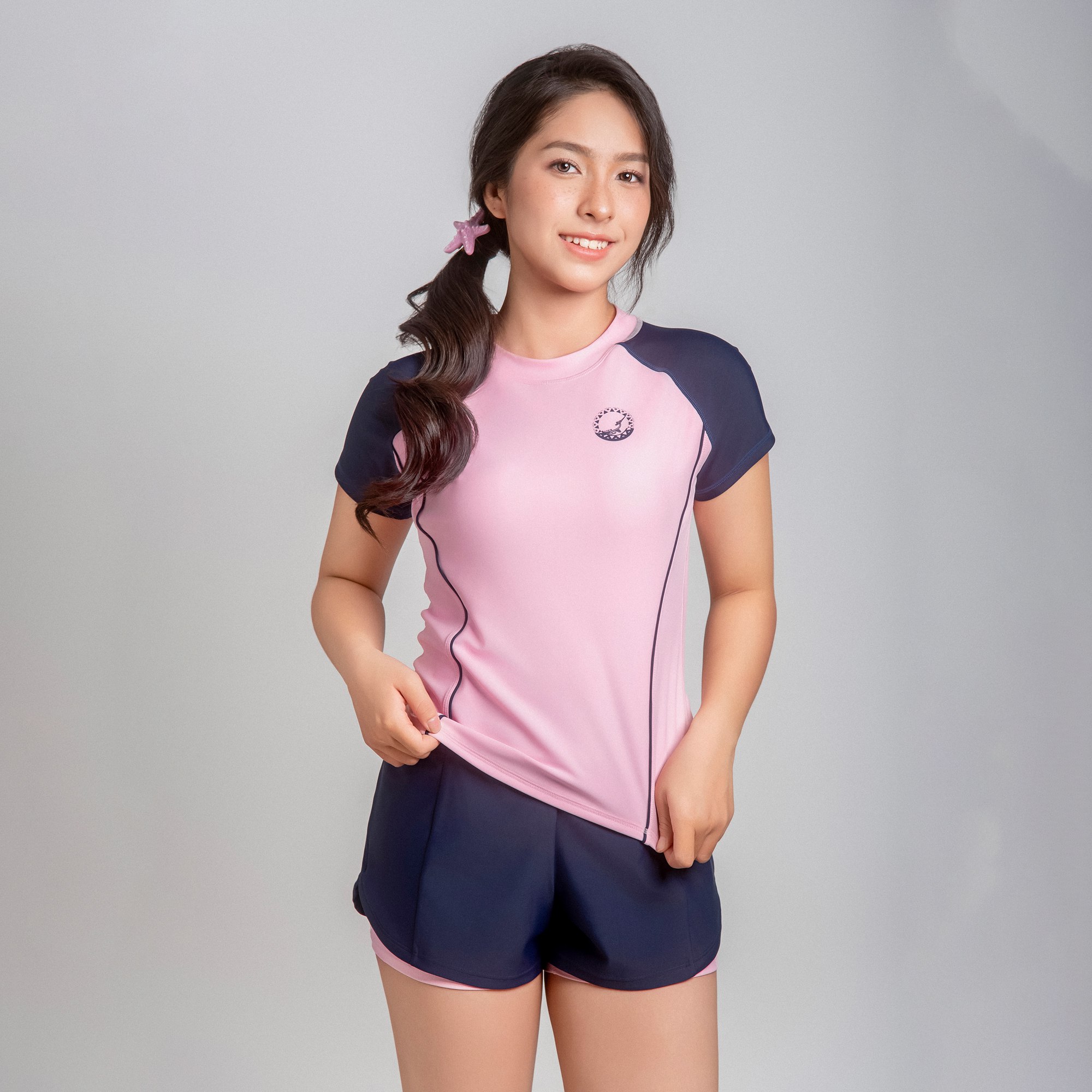 Muse Binky Áo bơi nữ tay ngắn dáng babytee kín đáo SOBIE