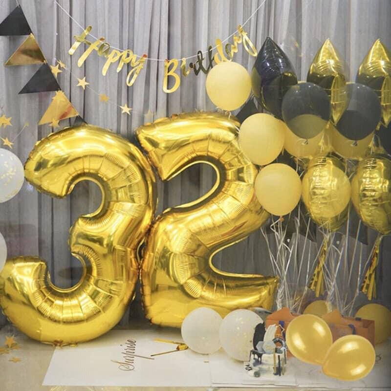 Bóng Số 1 Size Đại 75cm