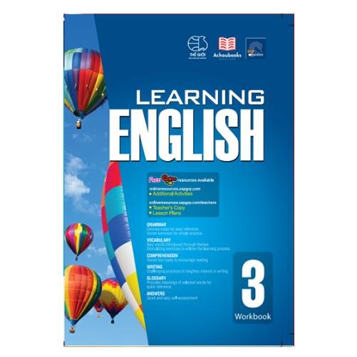Sách: Learning English 3 - Dành Cho Học Sinh lớp 3 ( 8- 9 tuổi )