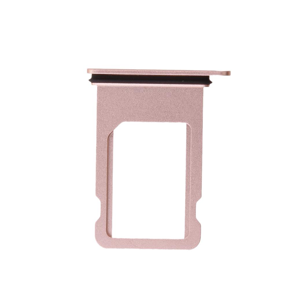 2 Pack SIM Card Tray Slot Holder Waterproof Replacement for iPhone 8 4.7 inch - Gold