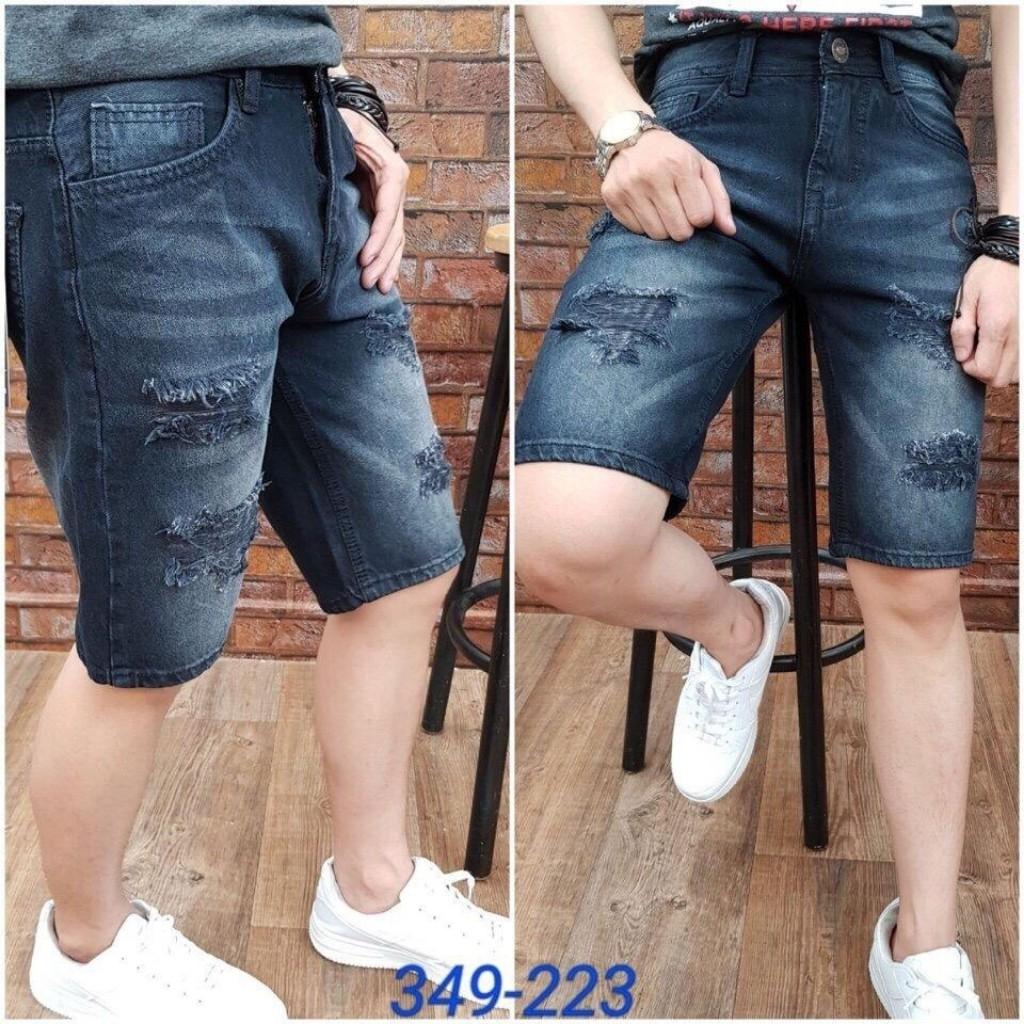 Quần Short Jean Nam Mẫu VE01 Thời Trang Cao Cấp PONIVA Chất Liệu Jean Dày Dặn Chuẩn Form