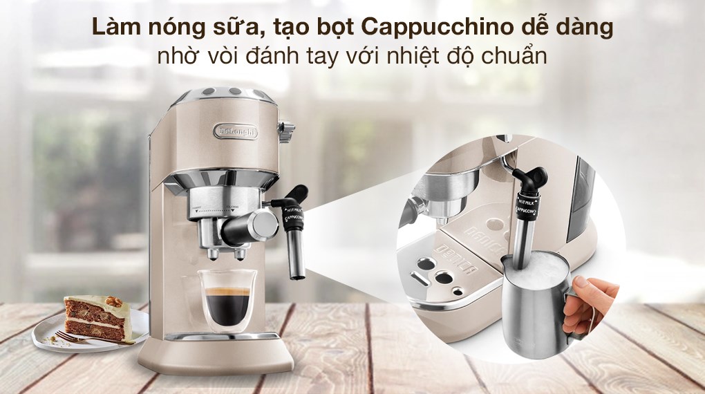 Máy pha cafe Delonghi EC785.BG - Hàng chính hãng