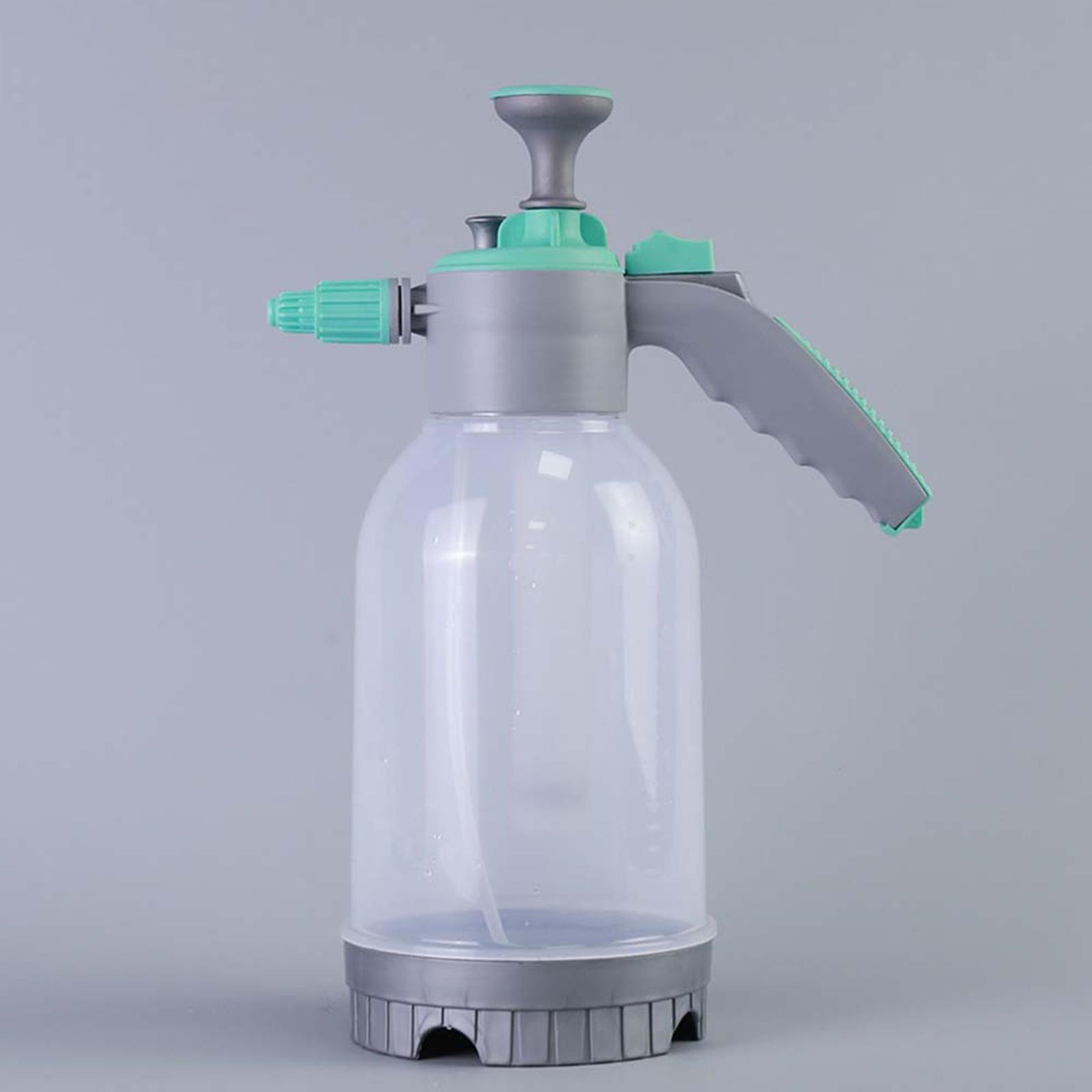 Handheld Sprayer Pressure Spray Bottle 2L for Indoor and Outdoor Use Manual Labor Saving Versatile Portable Adjustable Nozzle Garden Sprayer
