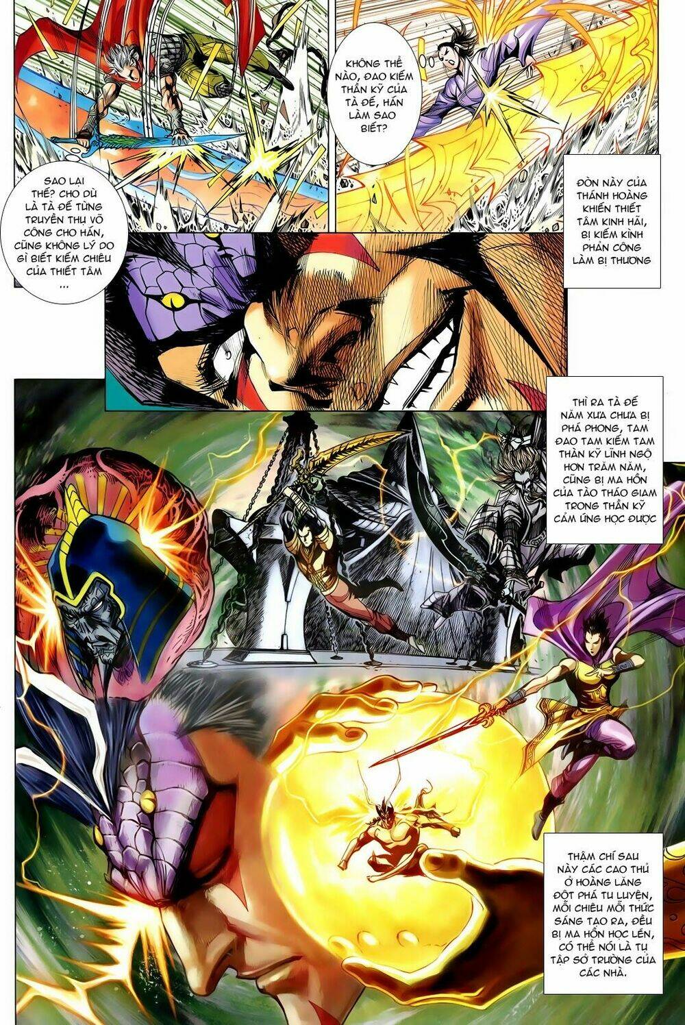 thần binh vấn thiên chapter 13 12