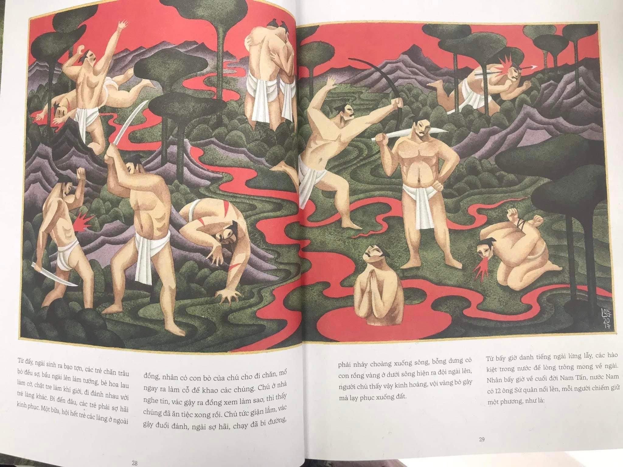 Nam Hải dị nhân- artbook bìa cứng in màu có ký tặng của họa sĩ Tạ Huy Long