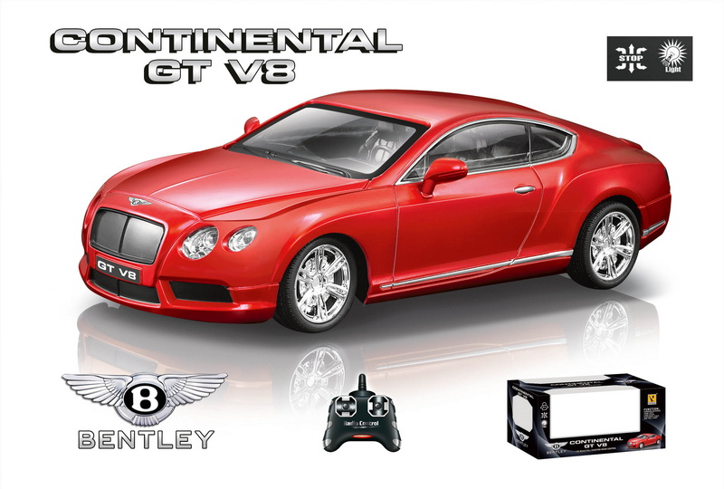 GOUKAI - 866-2427 Mô hình xe ô tô điều khiển R/C BENTLEY CONTINENTAL GT V8 tỷ lệ 1:24 (KT 30x13.5x15cm)