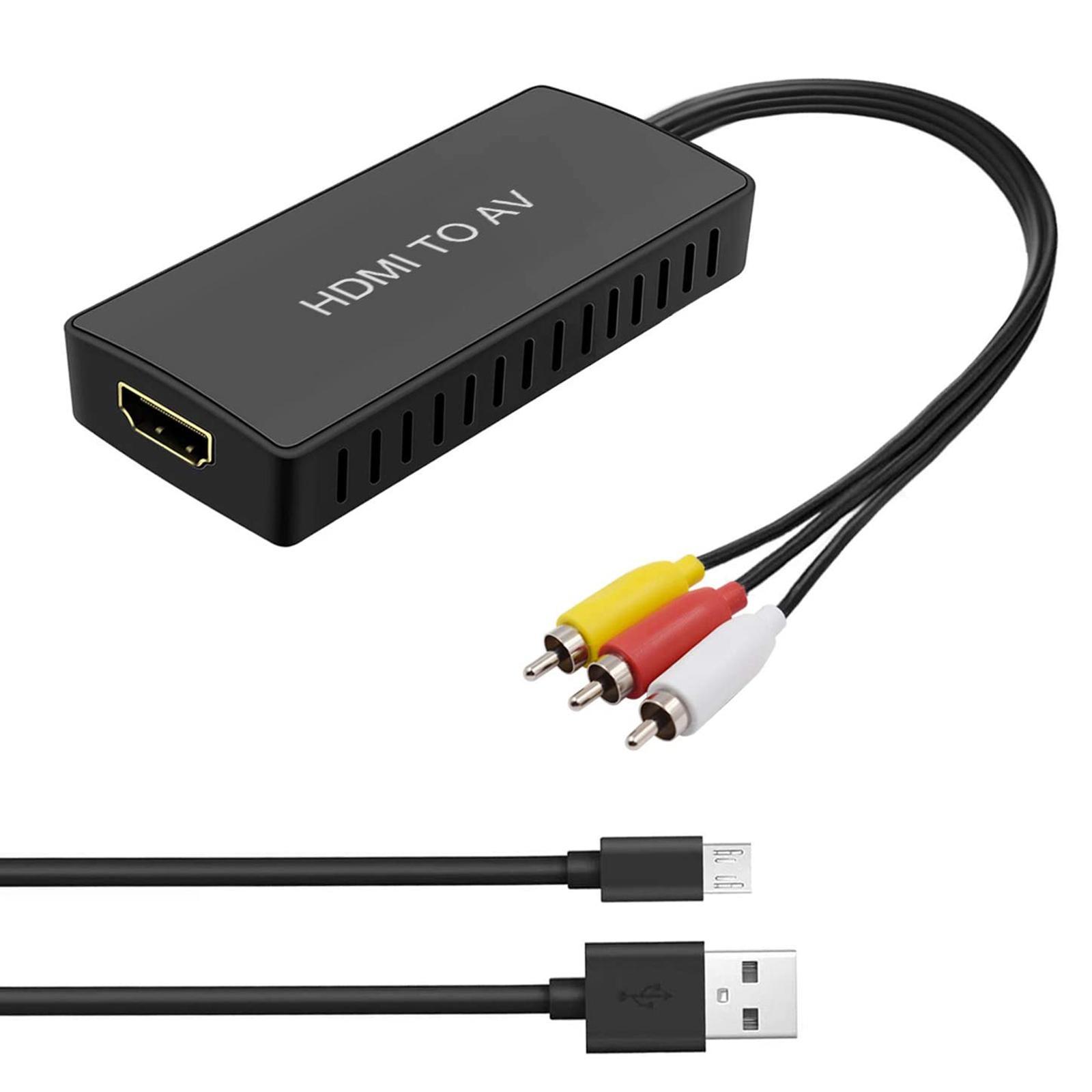 To AV Converter Video Audio Supports NTSC 1080P for Box