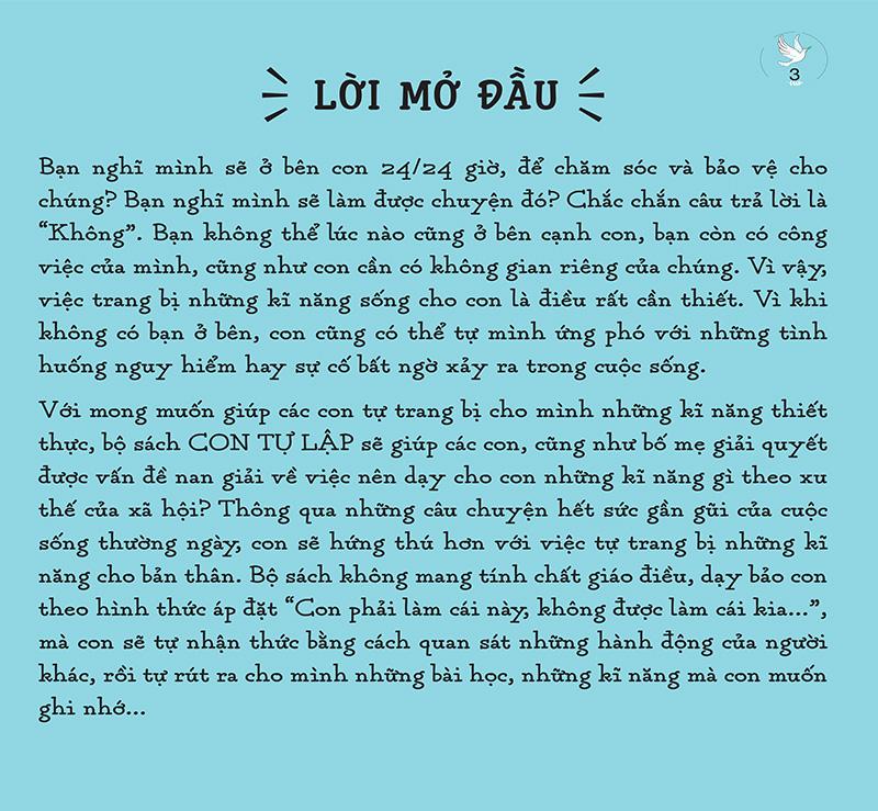Con Tự Lập - Chuyện Nhỏ Như Con Thỏ