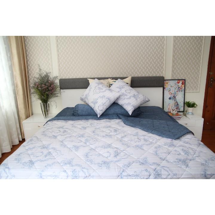 Chăn Ga Gối Niam chất liệu lụa món quà giấc ngủ cho gia đình 1M4 - 1M6 - 1M8 mã SMB.05