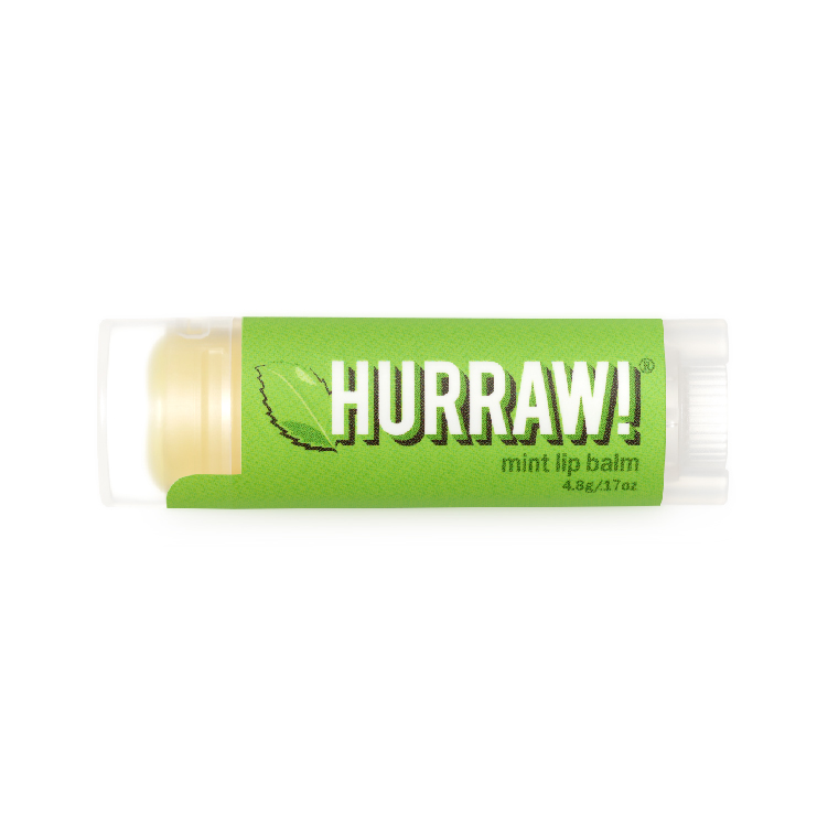 Son dưỡng môi Hurraw! Balm - hương bạc hà 4.8g/.17oz