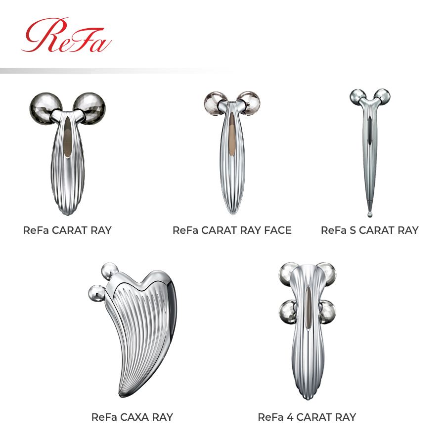 Cây lăn nâng cơ, thon gọn mặt và cơ thể ReFa CARAT RAY