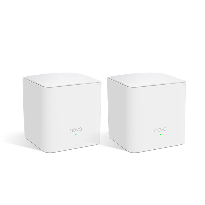 Tenda Hệ thống Wifi Nova Mesh cho gia đình MW5C Chuẩn AC 1200Mbps 2 pack - Hàng Chính Hãng