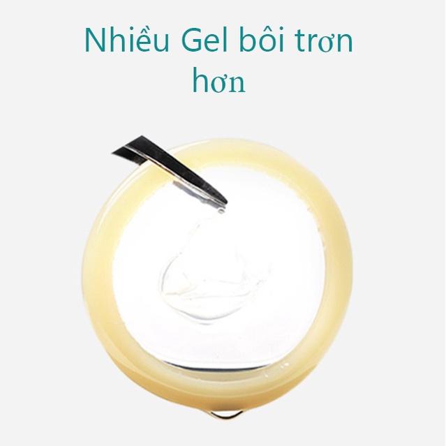 Hộp 10 bao cao su kéo dài thời gian Olol Zero tăng ham muốn