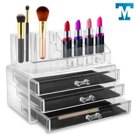Kệ mỹ phẩm meka 4 tầng + Tặng 1 bao lì xì tết