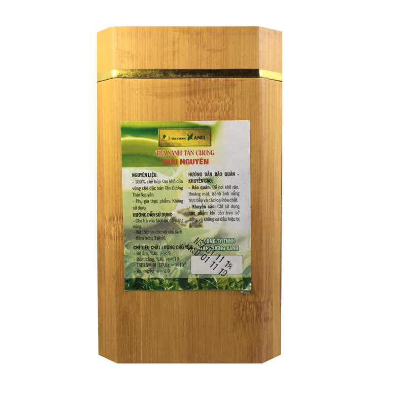 Hộp trà xanh tân cương tiến vua